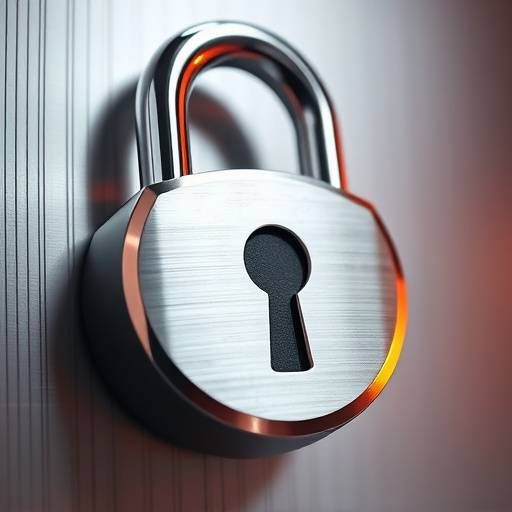 Lock icon signifying secure data